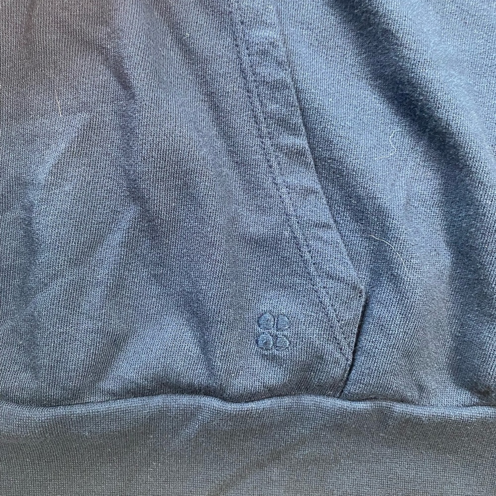 Sweaty Betty After Class Relaxed Hoody in Navy Blue - Picture 9 of 9